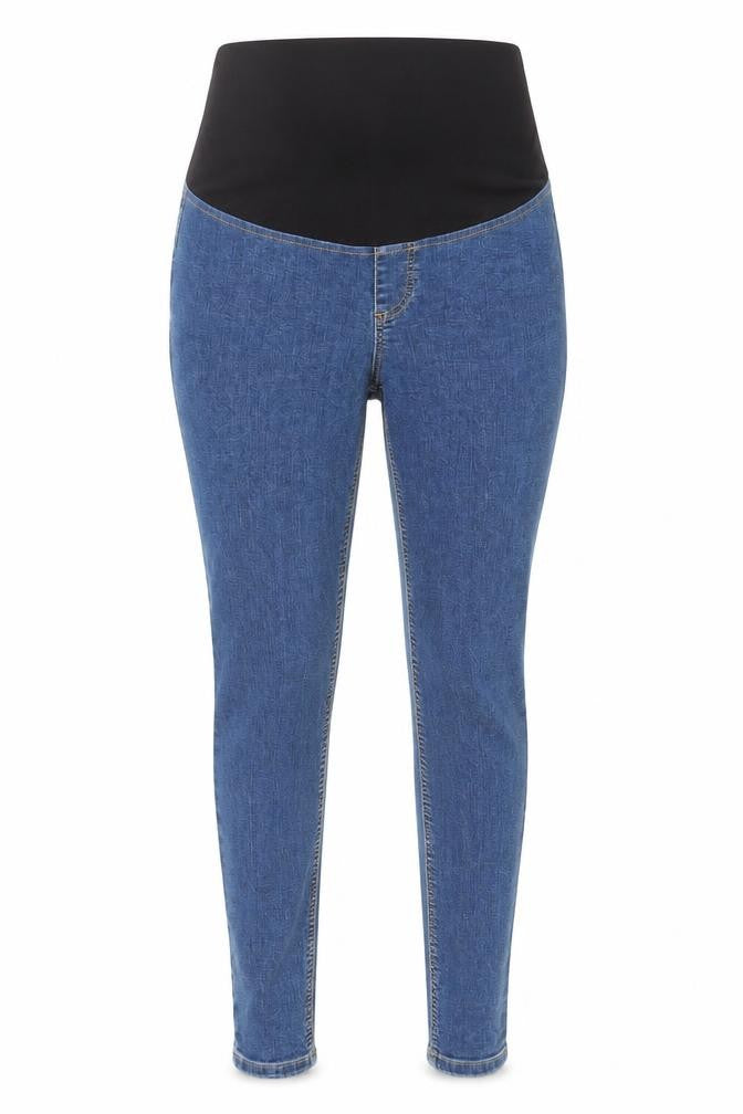 Topshop Women Blue Maternity Denim Jegging Slim Fit Jeans Size 8