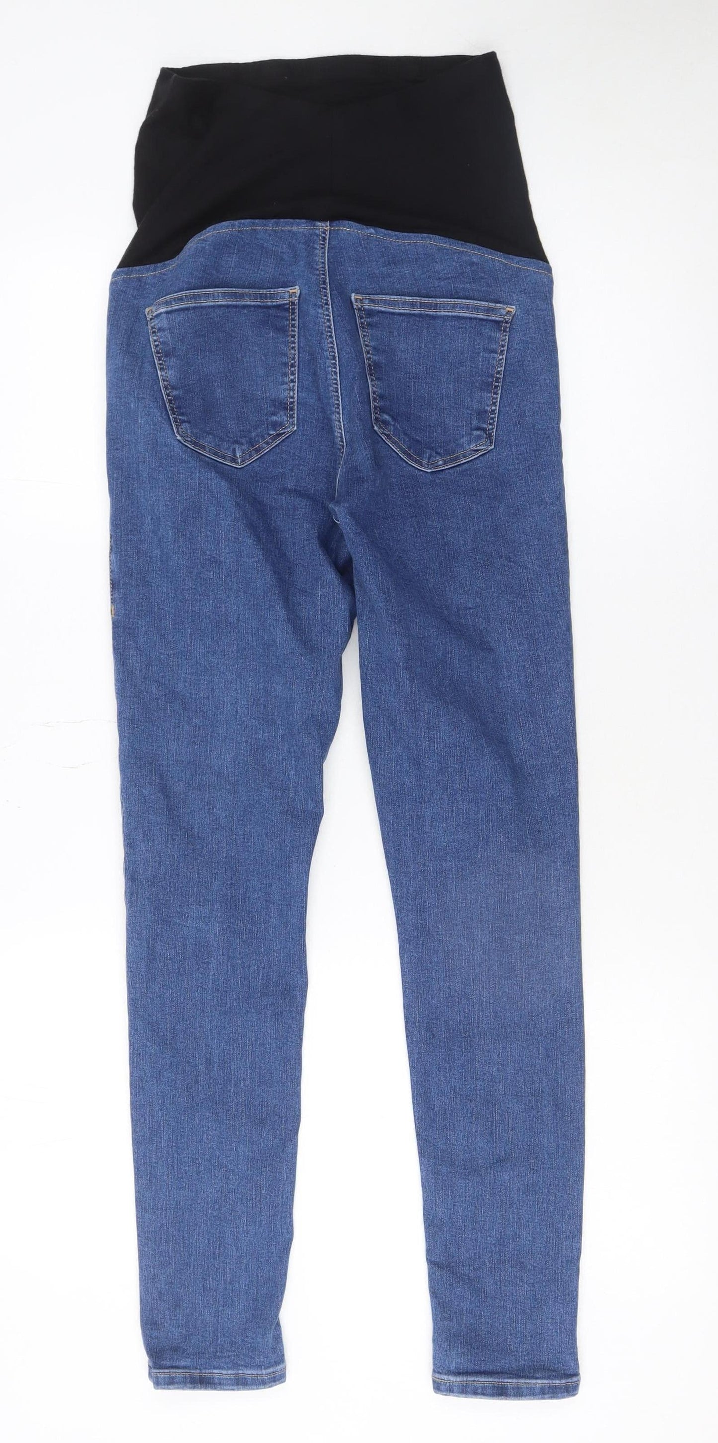 Topshop Women Blue Maternity Denim Jegging Slim Fit Jeans Size 8