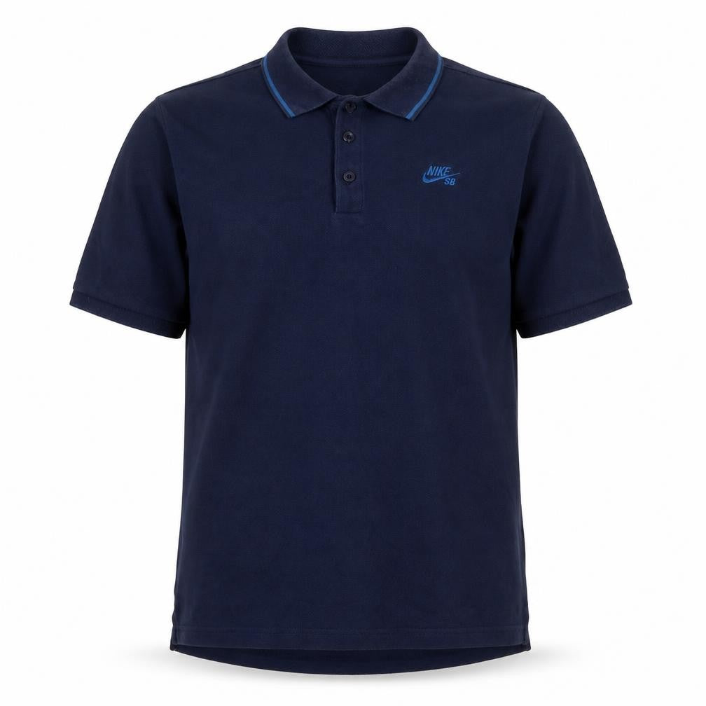 Nike SB Men’s Blue Dri-Fit Polo Shirt Size M Regular Fit