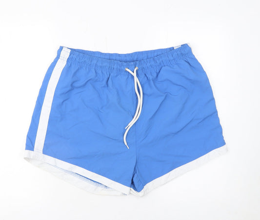 Avenue Men's Blue 2XL Swim Shorts Quick Dry Polyamide