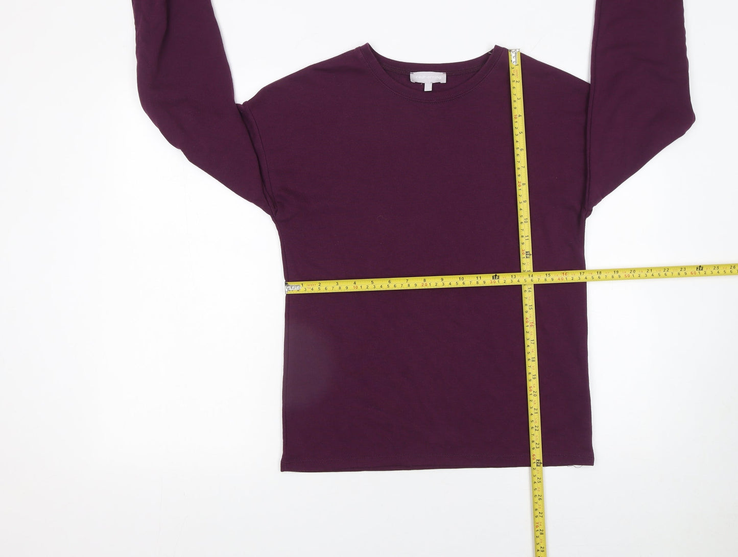 Red Herring Womens Purple Pullover Sweatshirt Size 10 Cotton Blend
