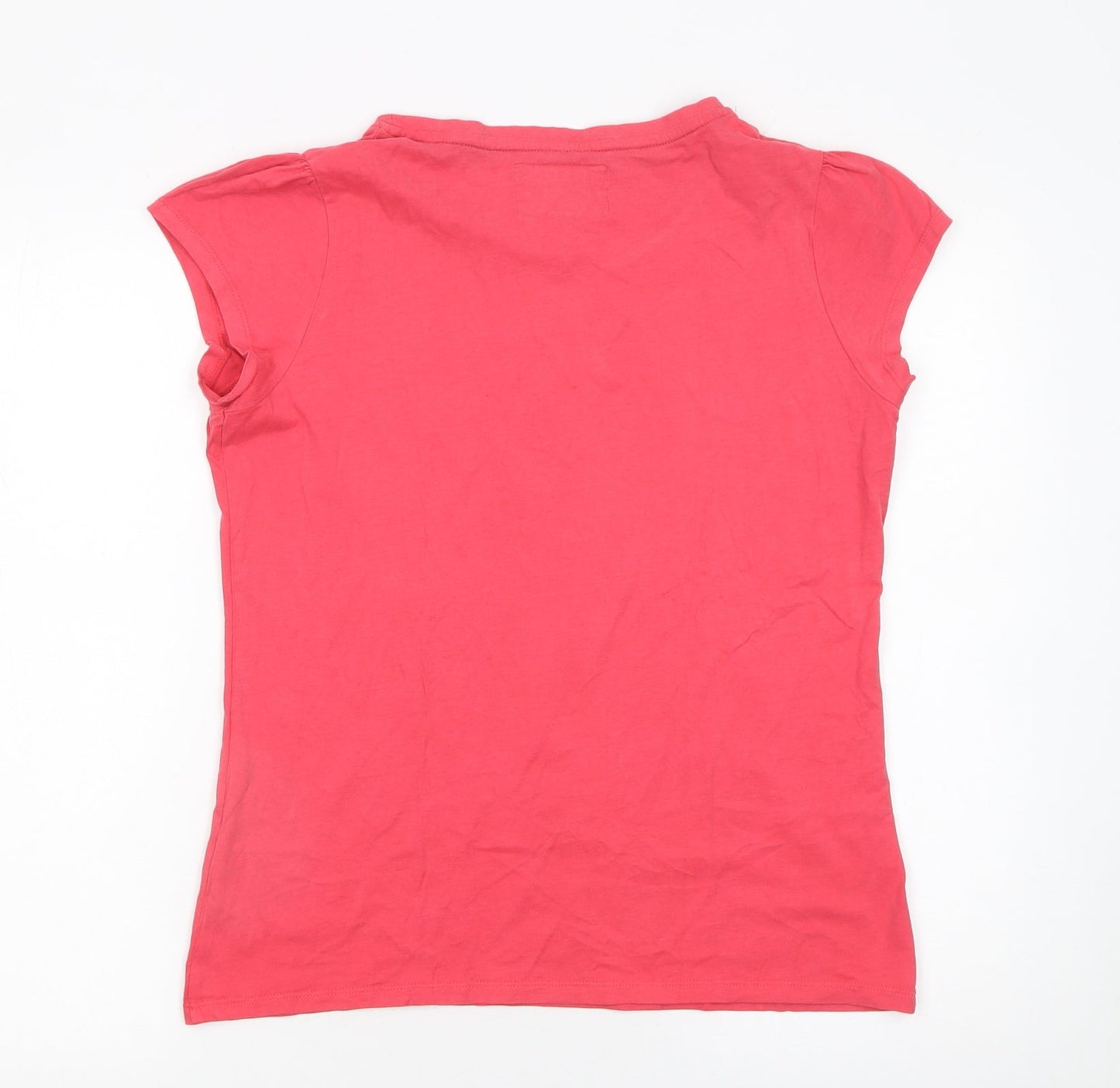 Peter Storm Womens Red Graphic Bicycle T-Shirt Size 14 Cotton