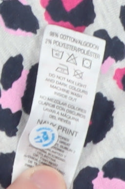 Additional view of Dunnes Women’s Multicoloured Leopard Print Pyjama Pants, size UK 8