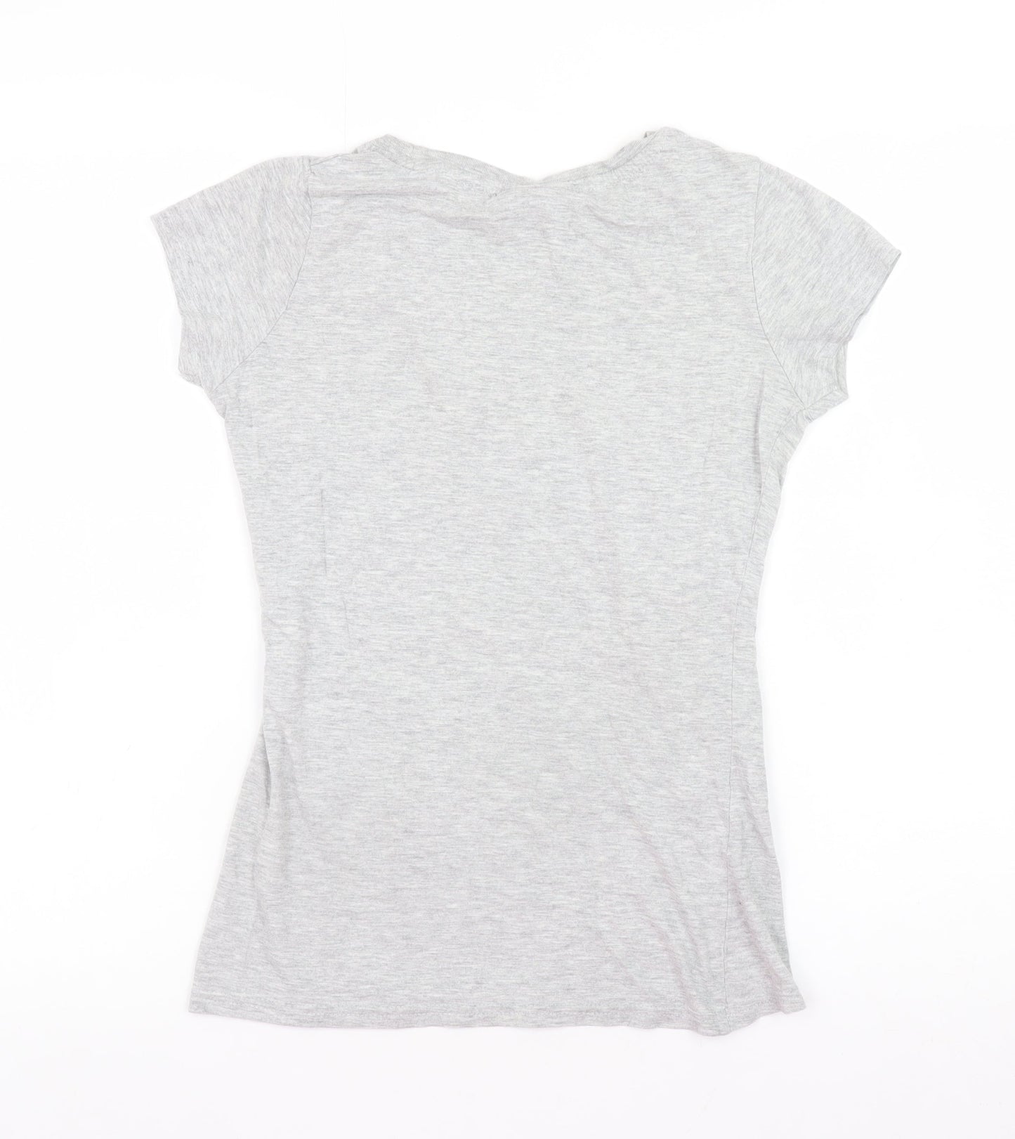 What’s Today? Girls Grey Graphic T-Shirt 'You Rock You Rule' Size S