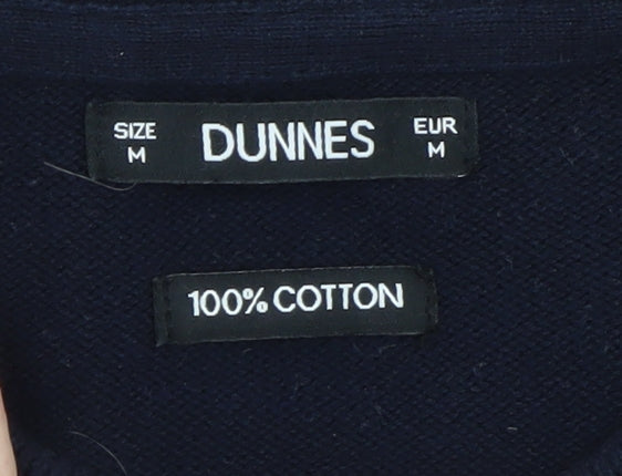 Dunnes Men’s Blue Cotton Crew Neck Jumper Size M