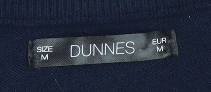 Additional view of Dunnes Men’s Navy Blue Cotton Crew Neck jumper M