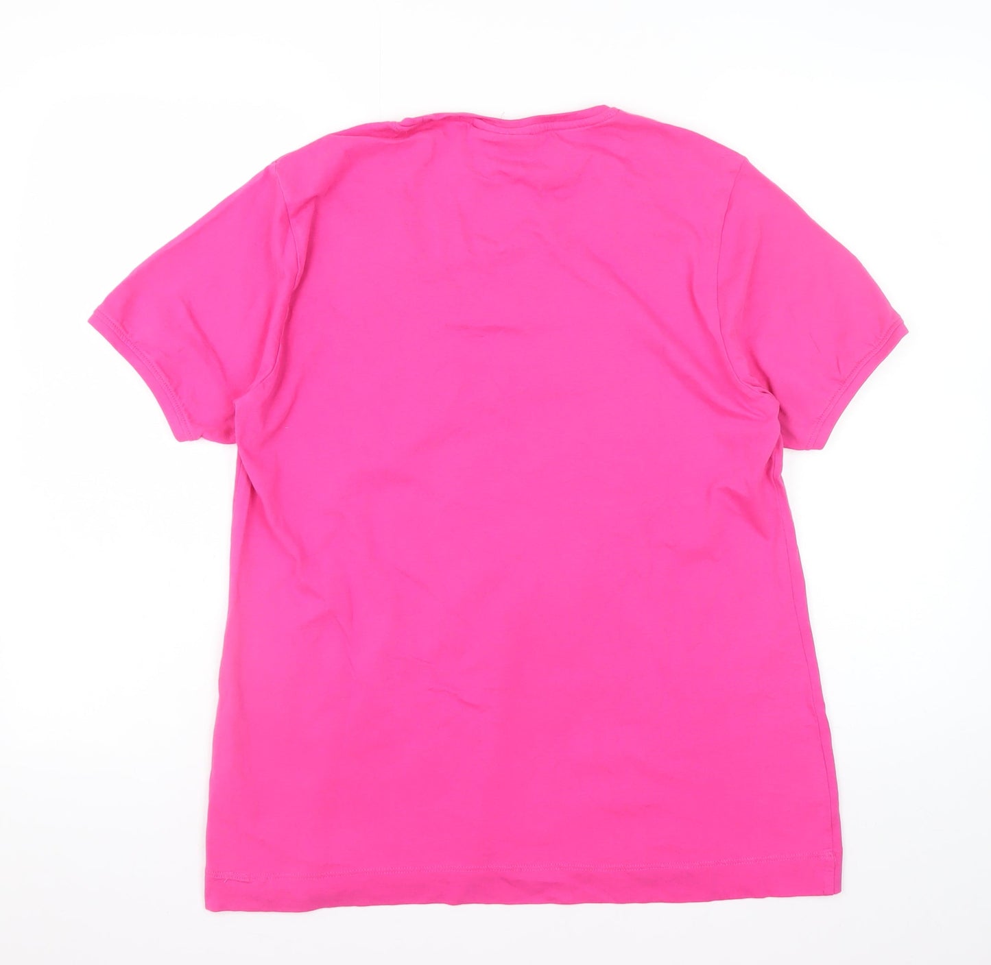 Rebelle by Pastunette Women's Pink Organic Cotton Bloom T-Shirt Size 18