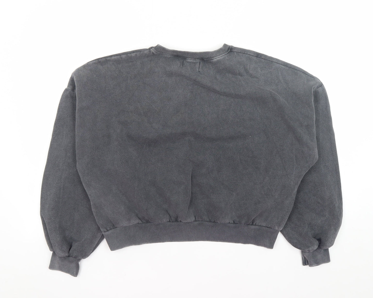 Pull&Bear Pacific Republic Teens Grey New York Pullover Sweatshirt M