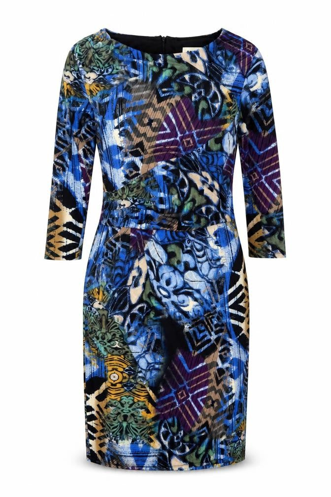 Gerard Womens Multicoloured Geometric Bodycon Dress Size 18