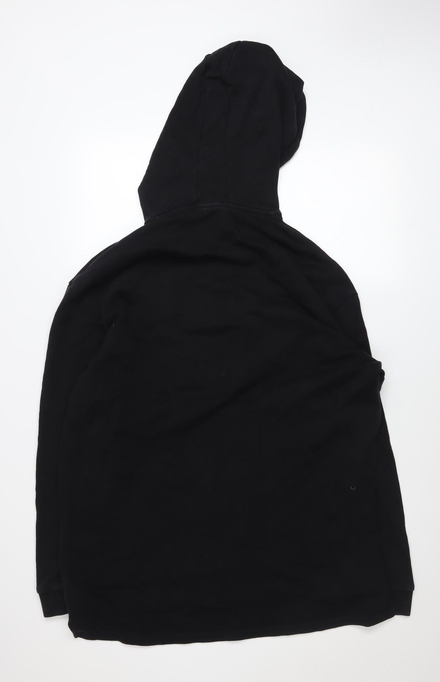 ASOS Men's Black 1/2 Zip Pullover Hoodie Size M