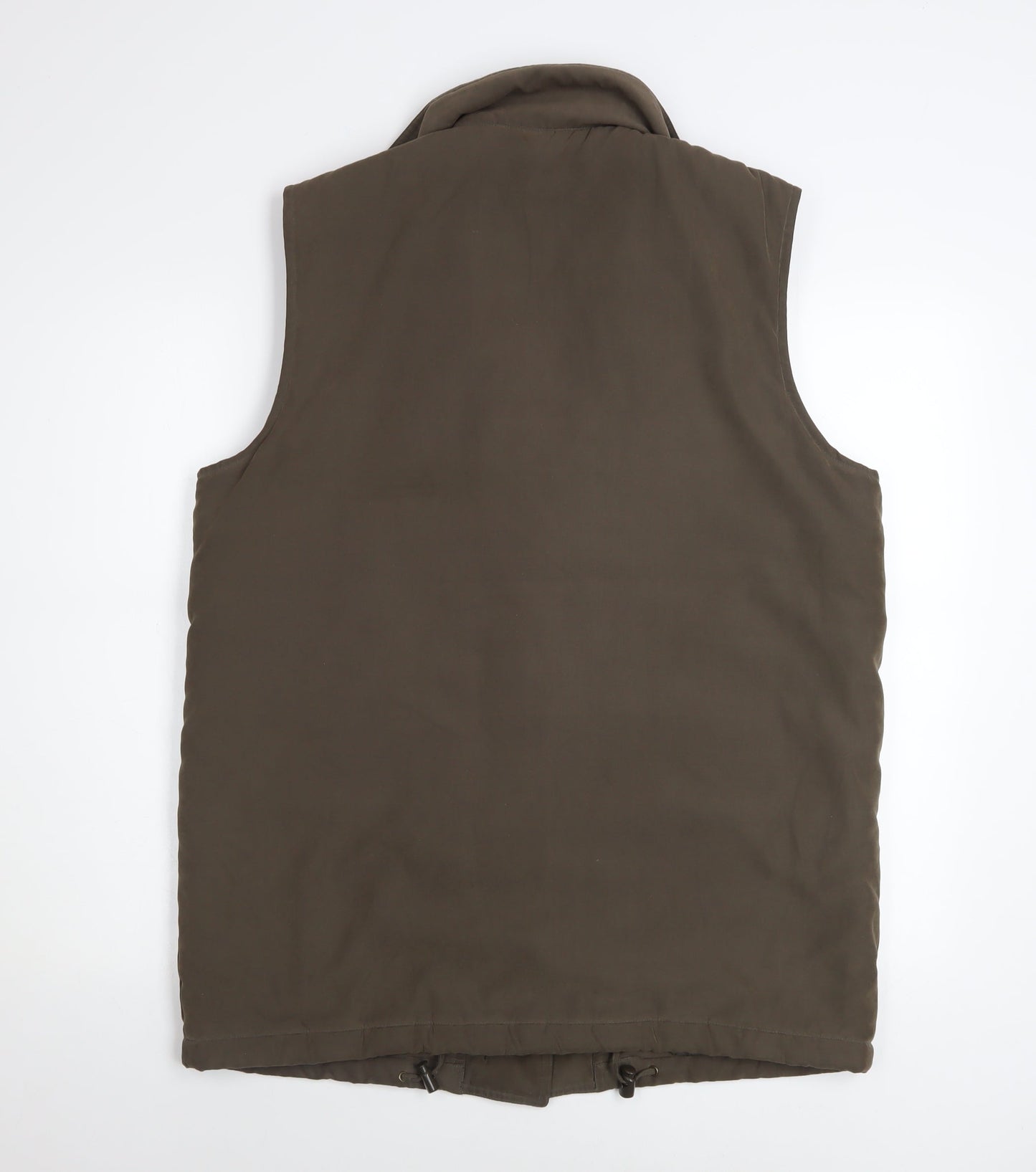d.e.c.k. by Decollage Mens Brown L Padded Bodywarmer Waistcoat