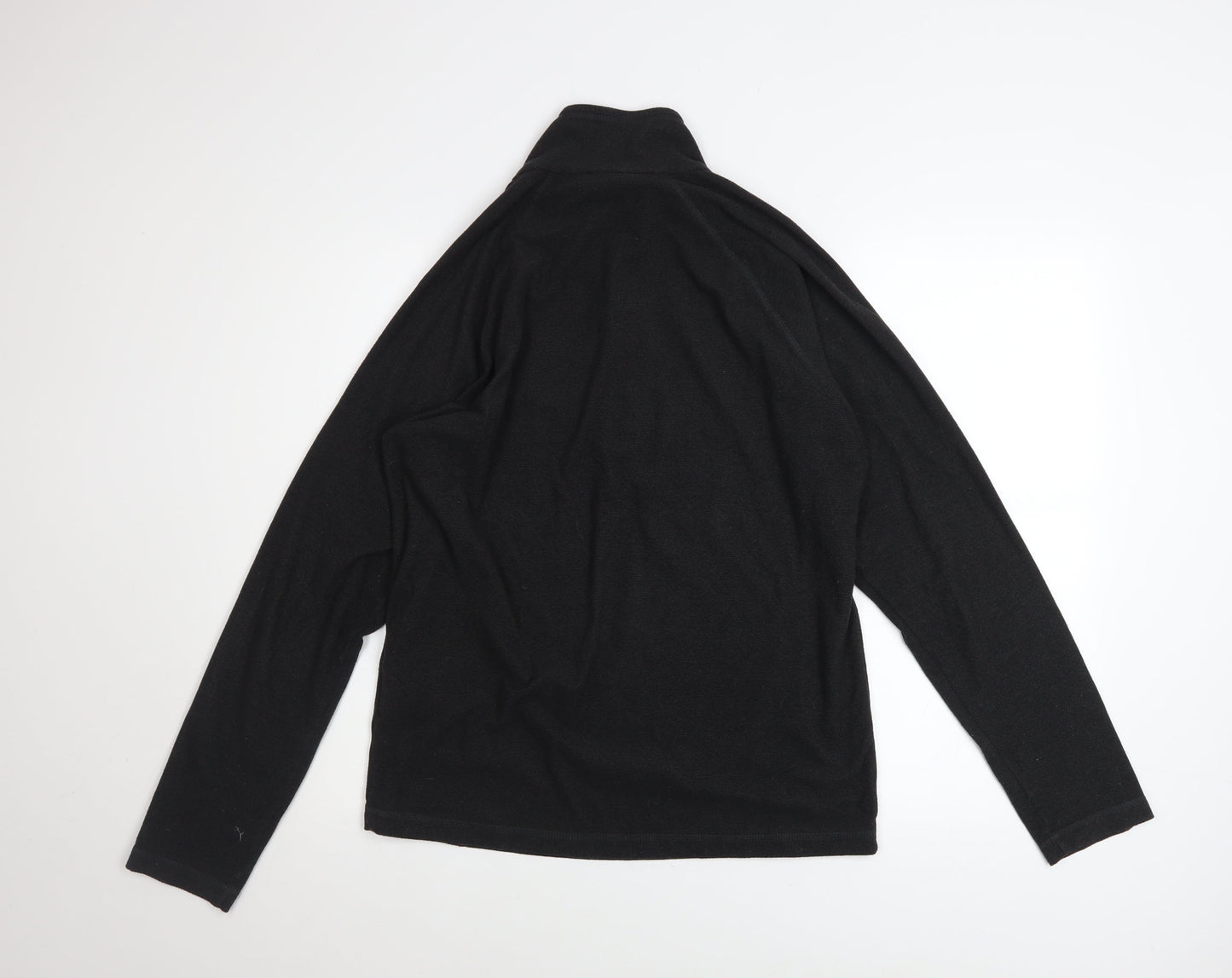 Regatta Men’s Black Fleece 1/4 Zip Pullover Sweatshirt Size M