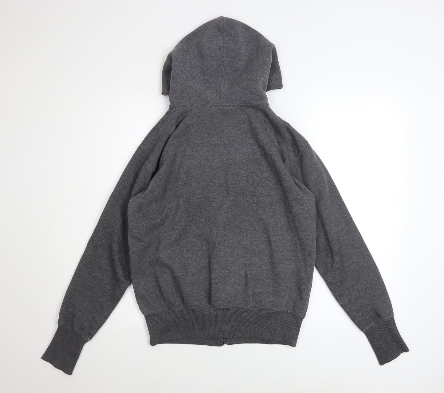 Ocean Beach Mens Grey Full Zip Hoodie Size S San Francisco Graphic