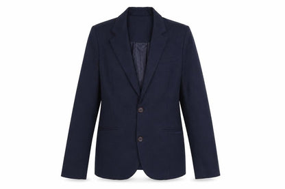 Nukutavake Teens Blue Cotton Blazer Jacket Size 12 Regular