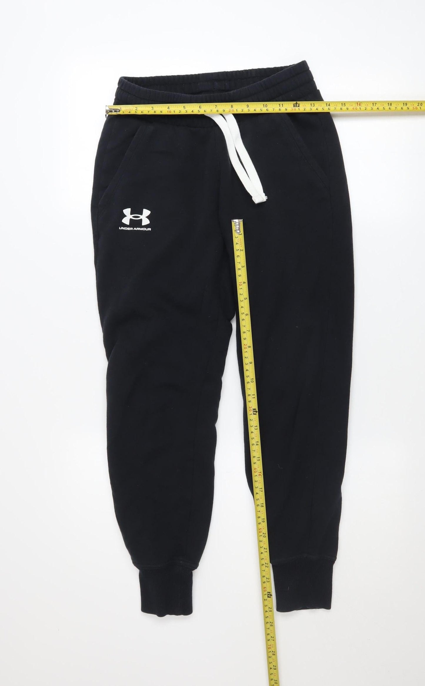 Under Armour Men’s Black XS Jogger Sweatpants Fleece Trousers