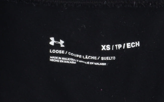 Under Armour Men’s Black XS Jogger Sweatpants Fleece Trousers