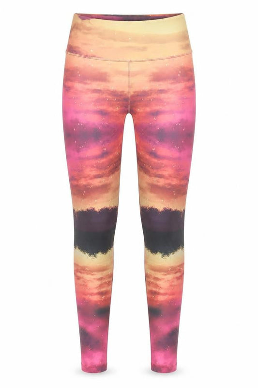 Fit Is An Attitude Womens Pink Multicoloured XS Leggings Activewear