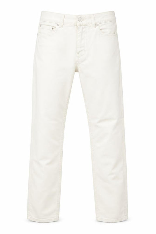 Dunnes Stores Women Beige Straight Leg Stretch Jeans Size 8