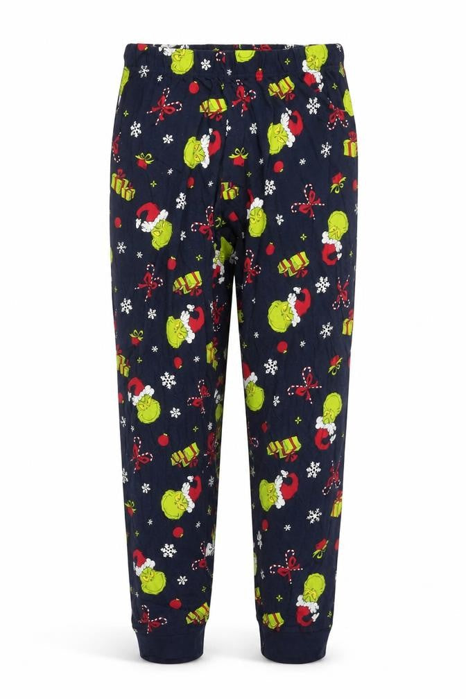 Primark Women’s Blue The Grinch Christmas Pyjama Pants Size 10-12