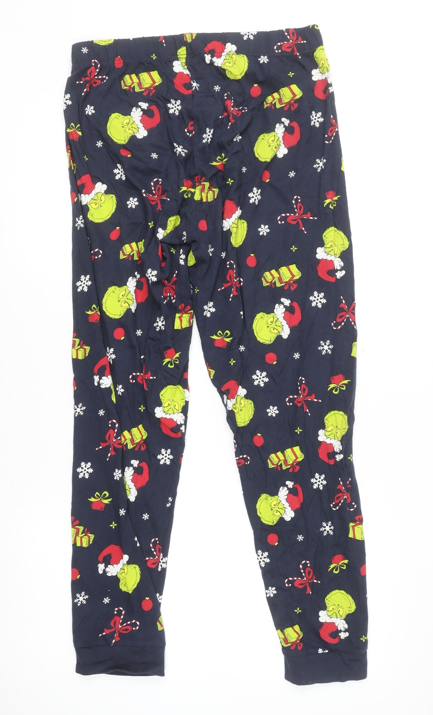 Primark Women’s Blue The Grinch Christmas Pyjama Pants Size 10-12