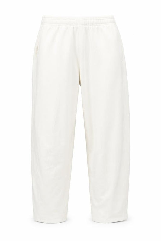 Zara Women Ivory Jersey Relaxed Fit Sweatpants Size M