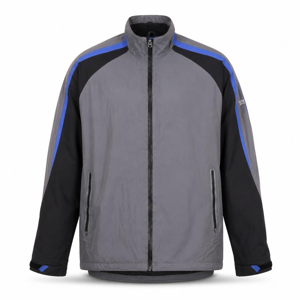 Dunnes Stores Men's Grey Windbreaker Jacket Medium 38-40in Full Zip
