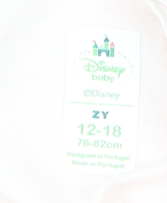 Disney Baby Girls Pink Minnie Mouse Hello Summer T-Shirt 12-18 Months