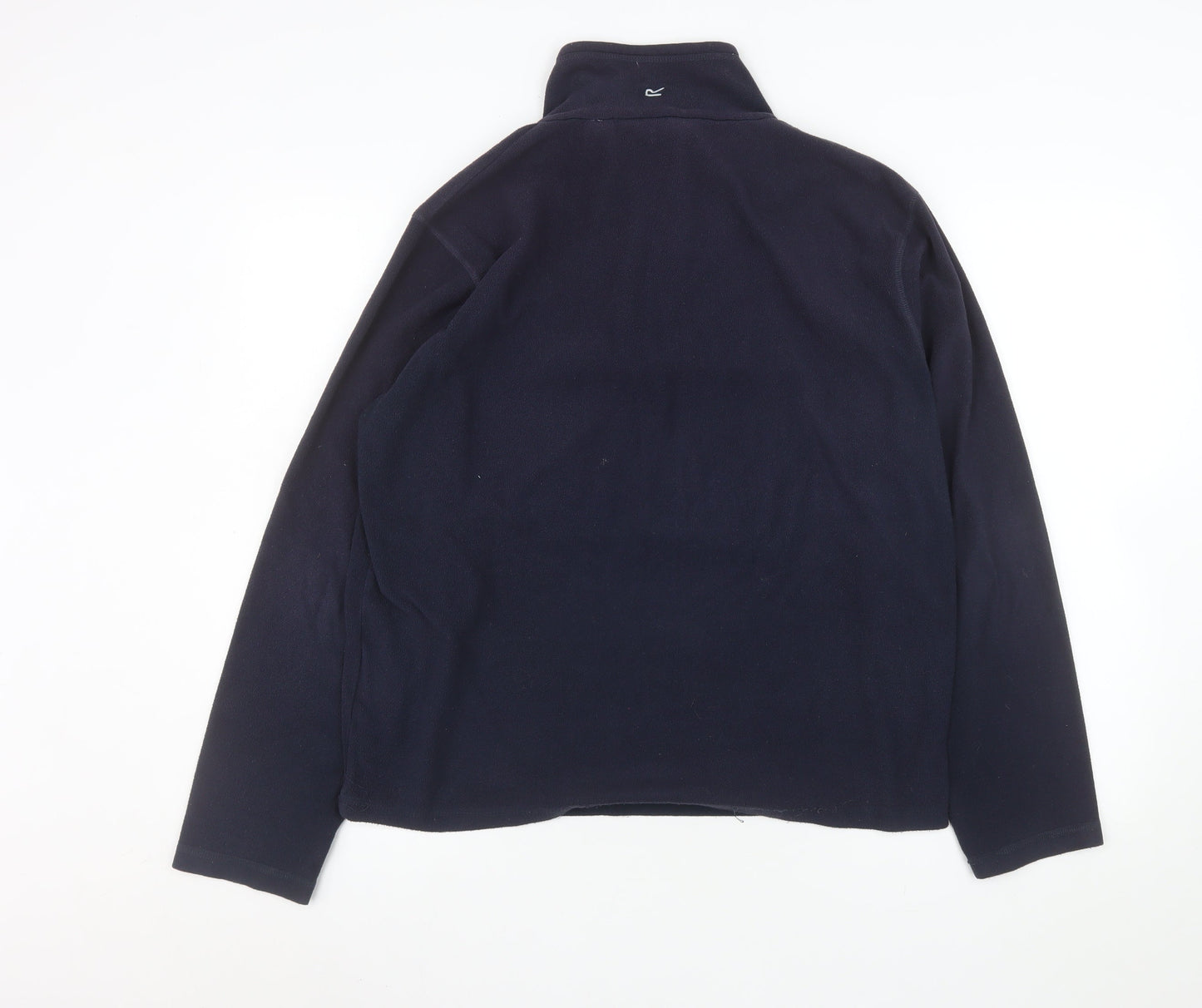 Regatta Mens Blue M 1/4 Zip Fleece Sweatshirt Outdoor Pullover