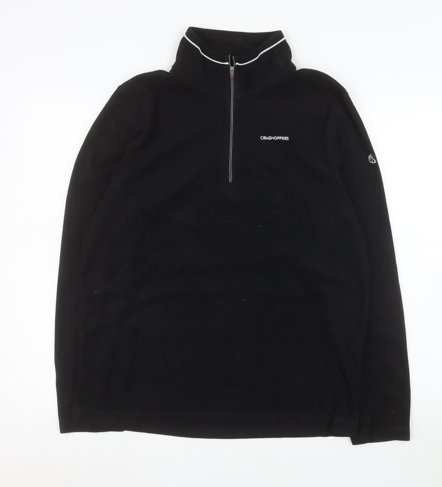 Craghoppers Men's Black Fleece Half Zip Pullover Sweatshirt M