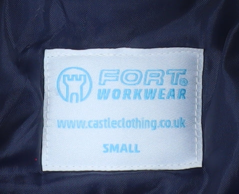Fort Workwear Men's Blue Small Padded Bodywarmer Waistcoat