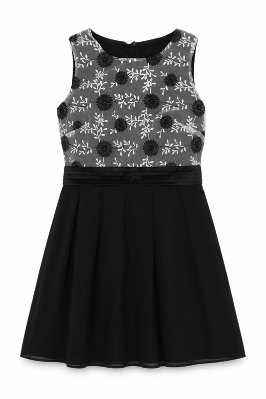 CHASE7 Women's Multicoloured Floral Fit & Flare Dress Size 8