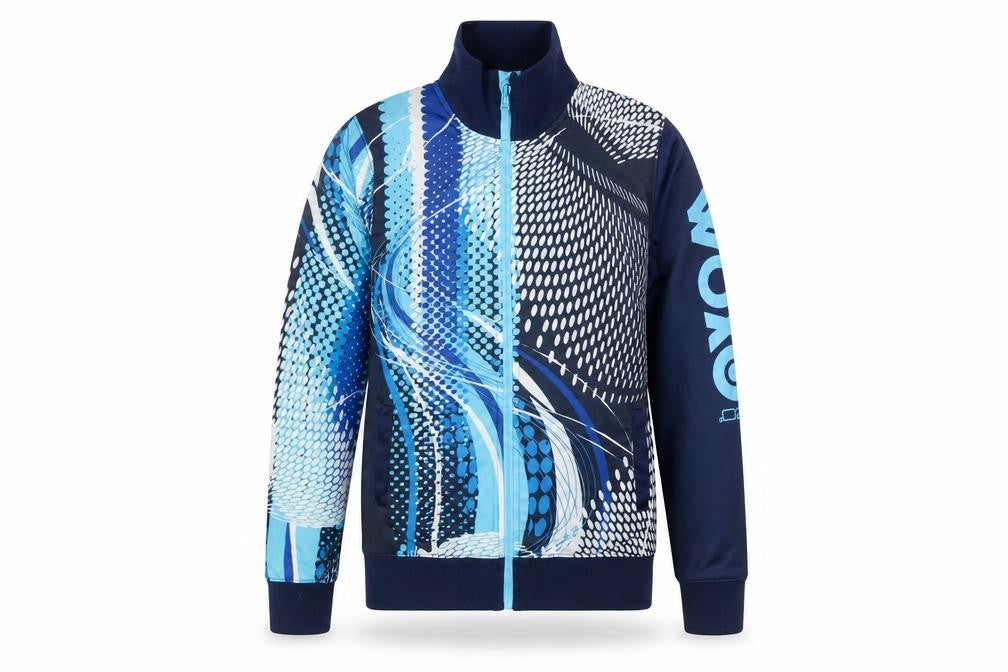 Woxo by KappAhl Boys Blue Full Zip Graphic Sweatshirt Size 158/164