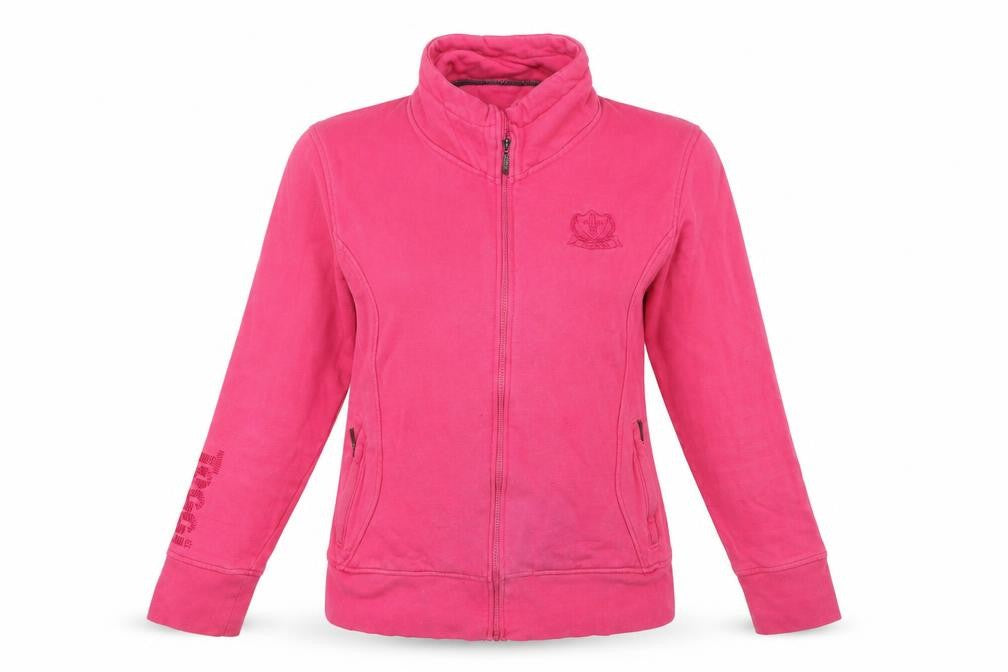 Toggi Women's Pink Full Zip Fleece Sweatshirt UK 12
