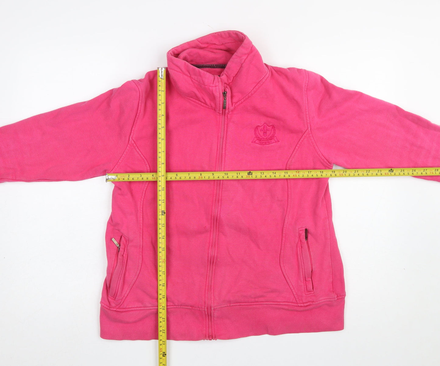 Toggi Women's Pink Full Zip Fleece Sweatshirt UK 12