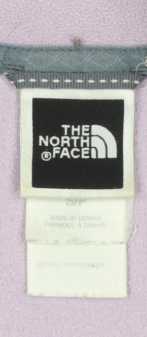 The North Face Women's Purple Fleece 1/4 Zip Pullover Sweatshirt S