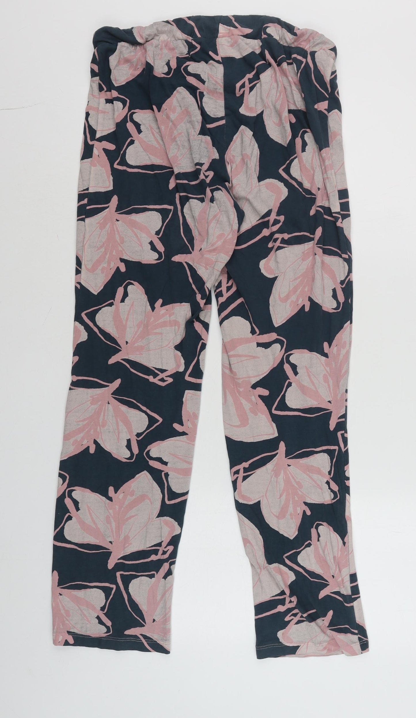 Next Women’s Blue Floral Cotton Pyjama Pants Size S