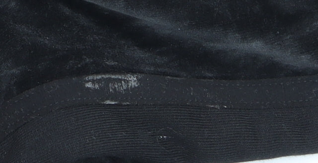 Puma Men's Black Velour Track Pants XS Regular Fit Activewear