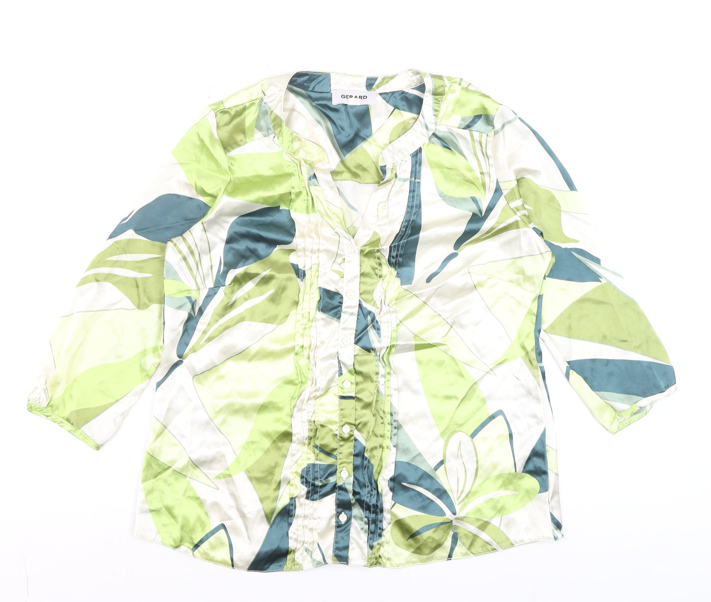 Gerard Women's Multicoloured Floral Tunic Blouse Size 12