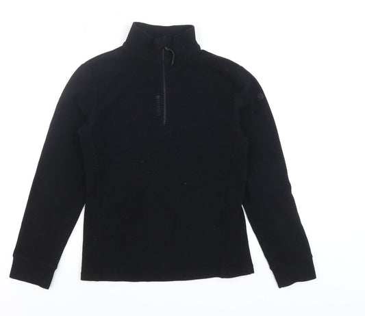 Lafuma Men's Black Fleece 1/2 Zip Pullover Sweatshirt Size S