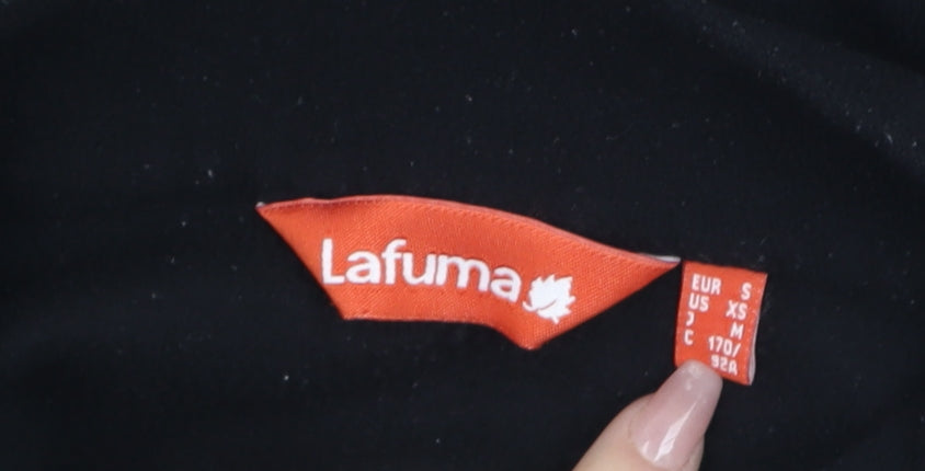 Lafuma Men's Black Fleece 1/2 Zip Pullover Sweatshirt Size S