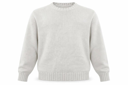 Gap Men's Beige Cotton Crew Neck Pullover Jumper Size M