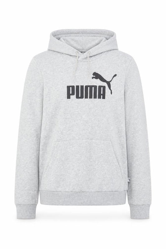 Puma Women's Grey Pullover Hoodie Size 14 Hooded Sweatshirt