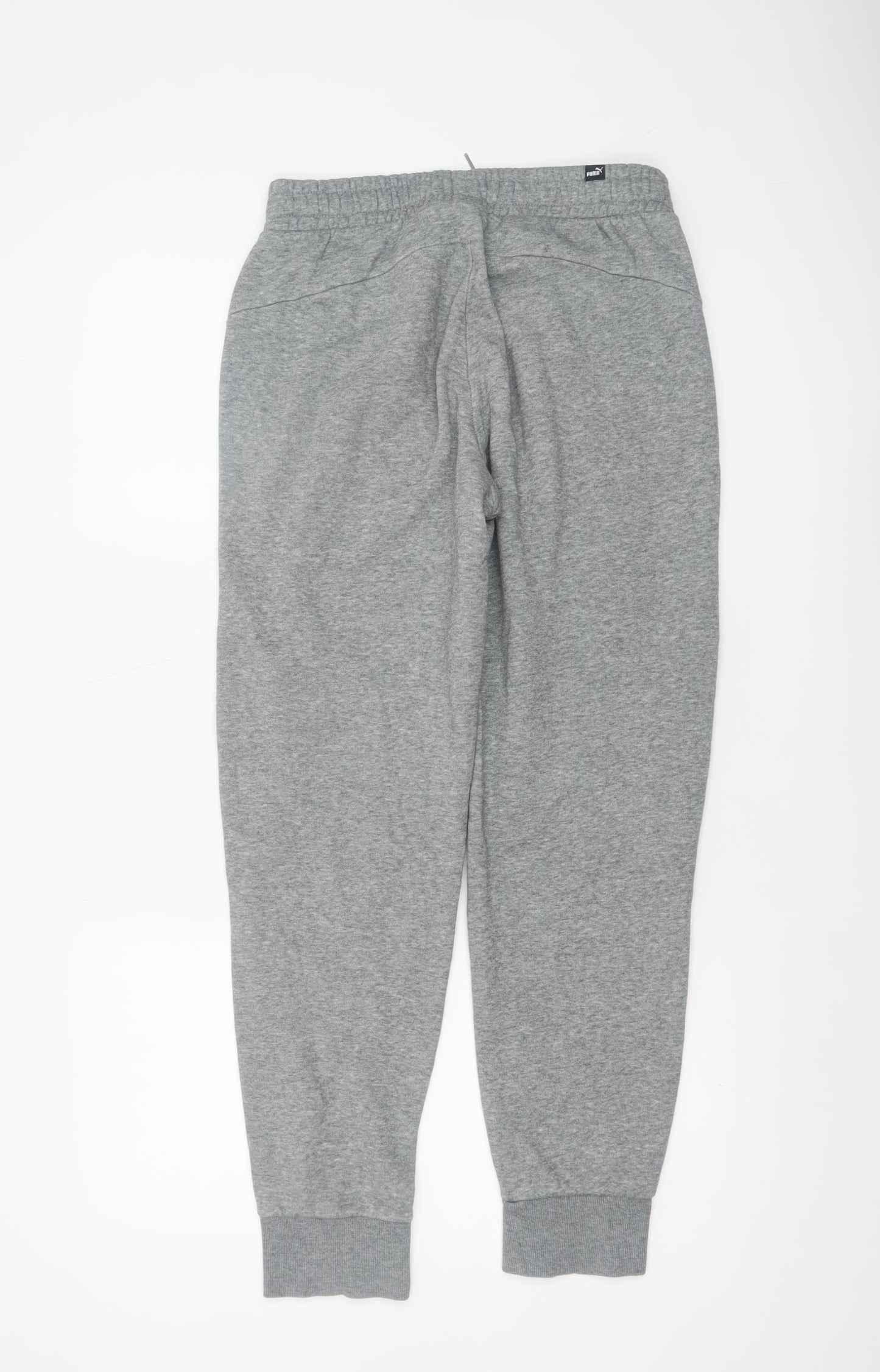 Puma Men's Grey Jogger Sweatpants Size S Regular Fit Casual Sportswear