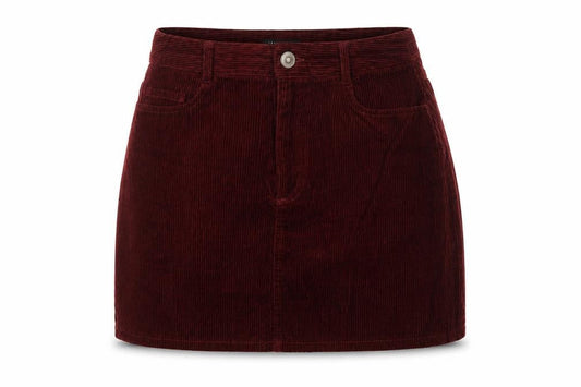 New Look Women’s Brown Corduroy Short Skirt Size 10 Tall