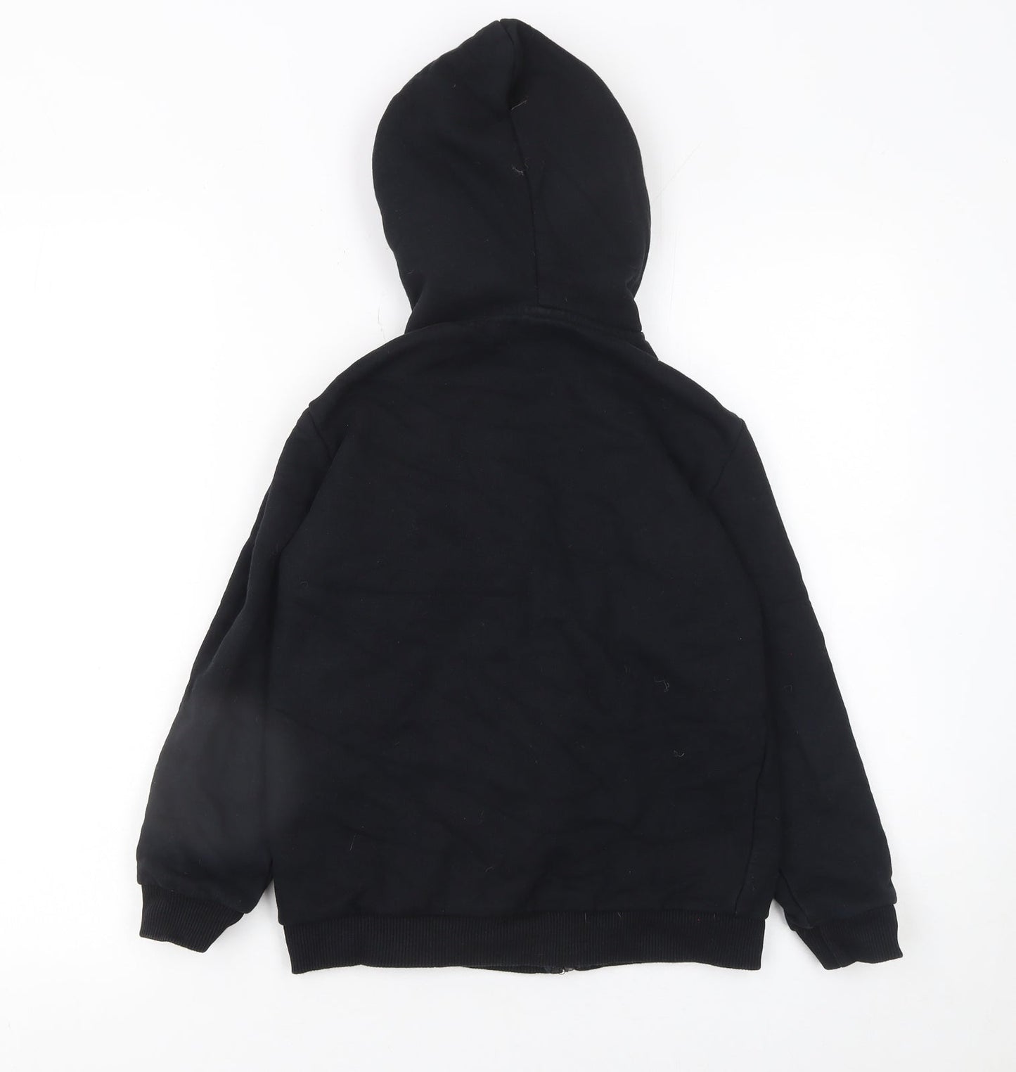 L.F.C. Boys Black Full Zip Fleece Hoodie 9-10 Years Football Logo