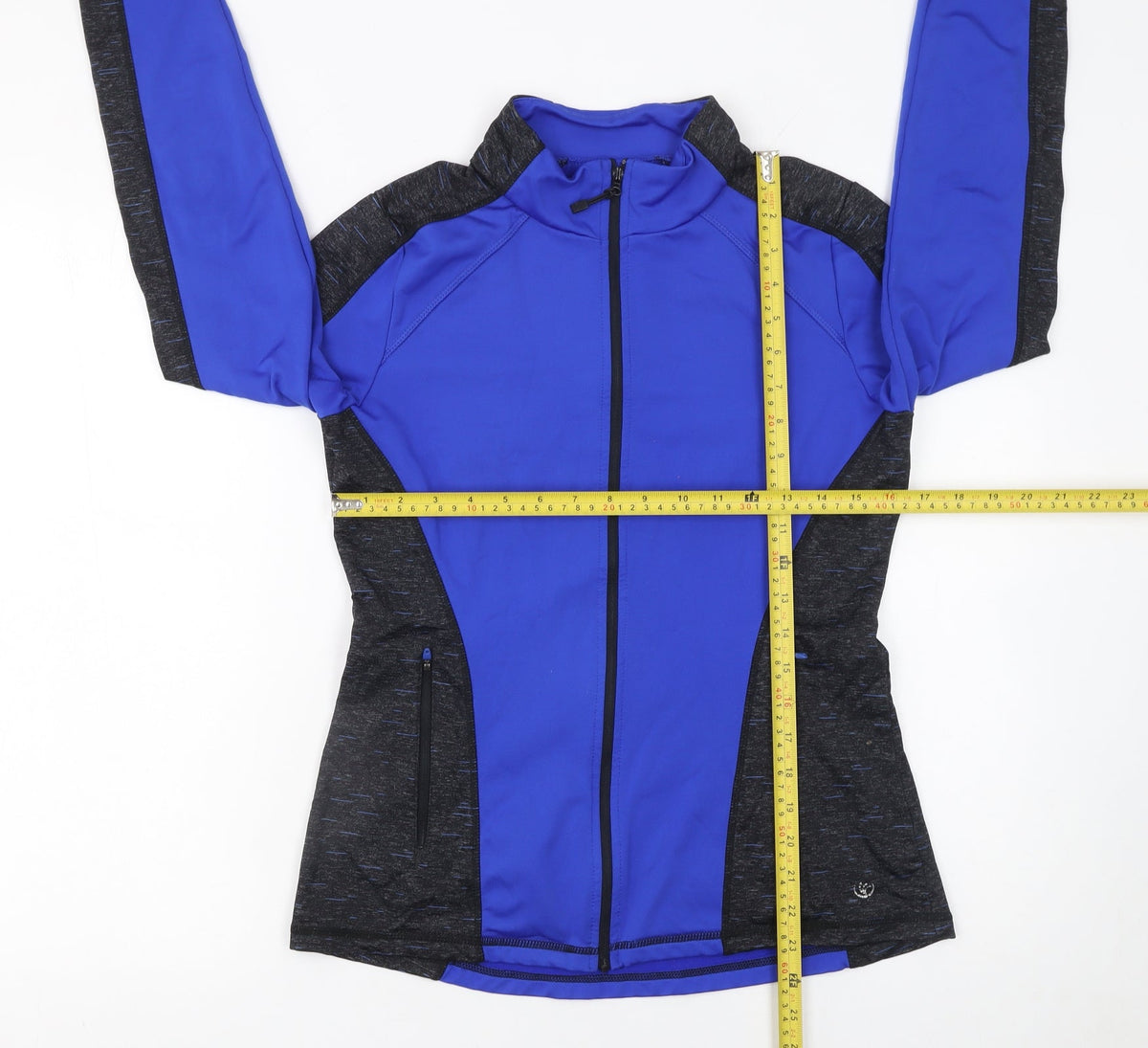 Dunnes Stores Womens Blue Slim Fit Track Jacket Size 10