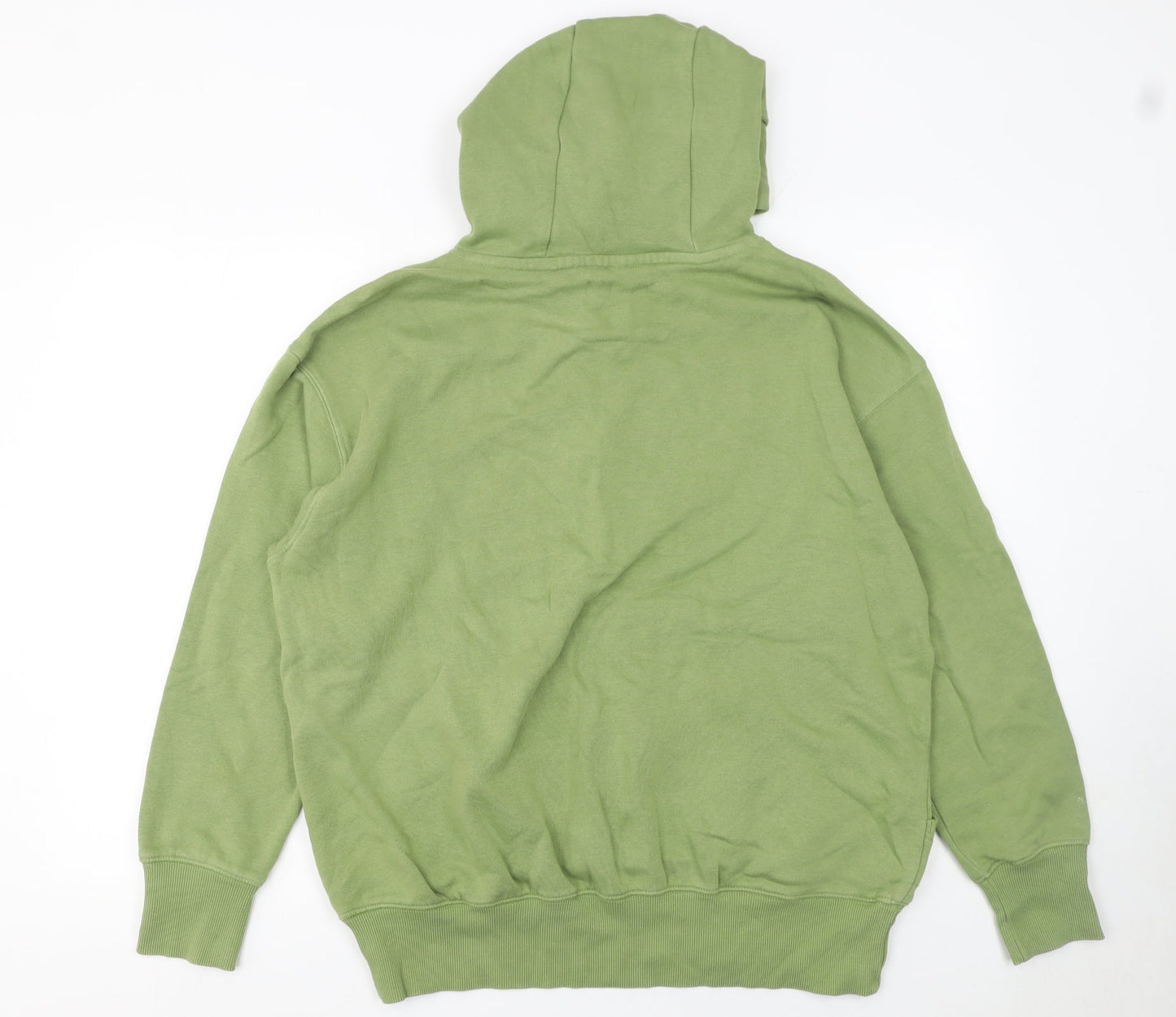 Nike Women’s Green Pullover Hoodie Small Cotton Blend Sweatshirt