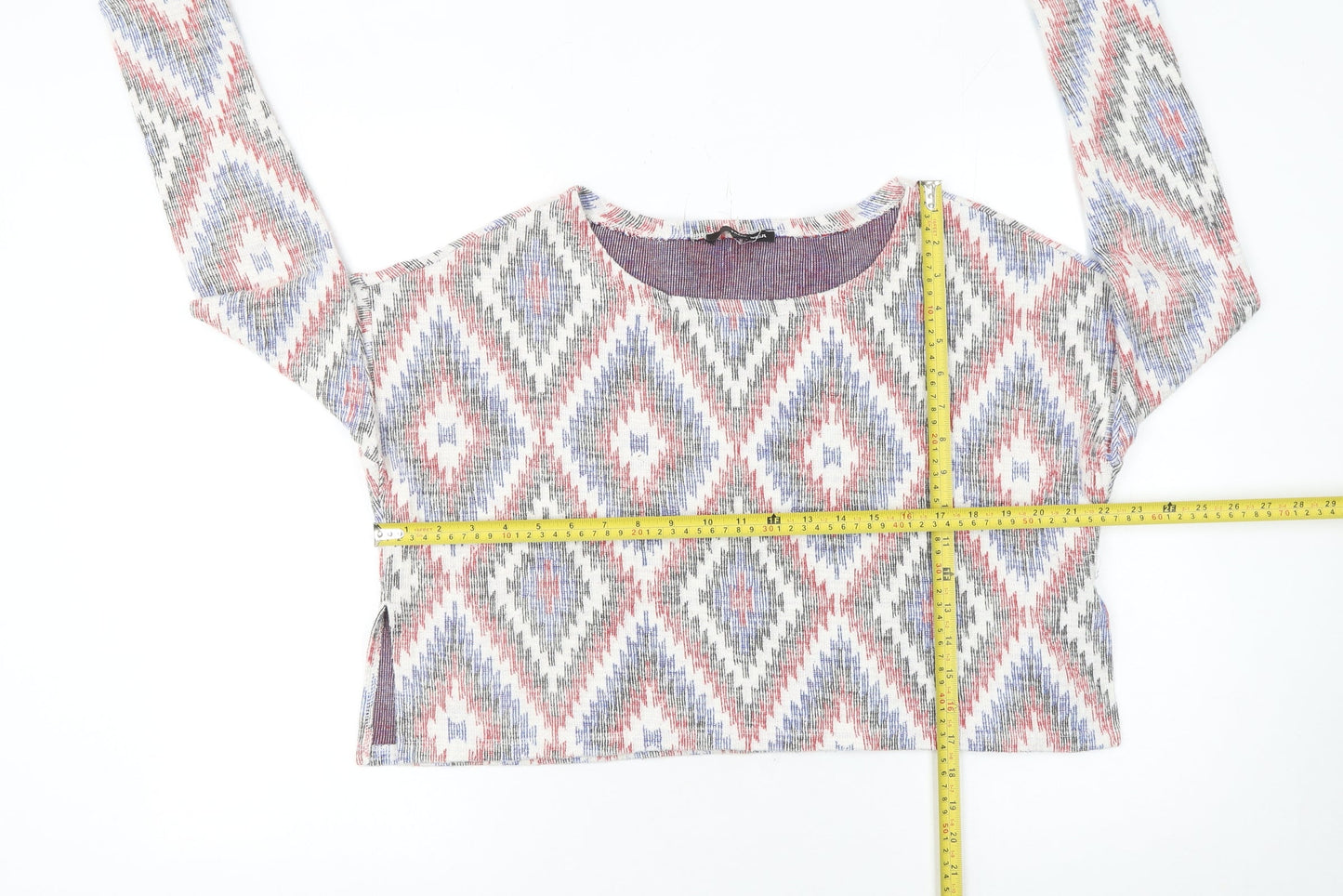 Tally Weijl Women’s Multicoloured Aztec Knit Jumper Size M