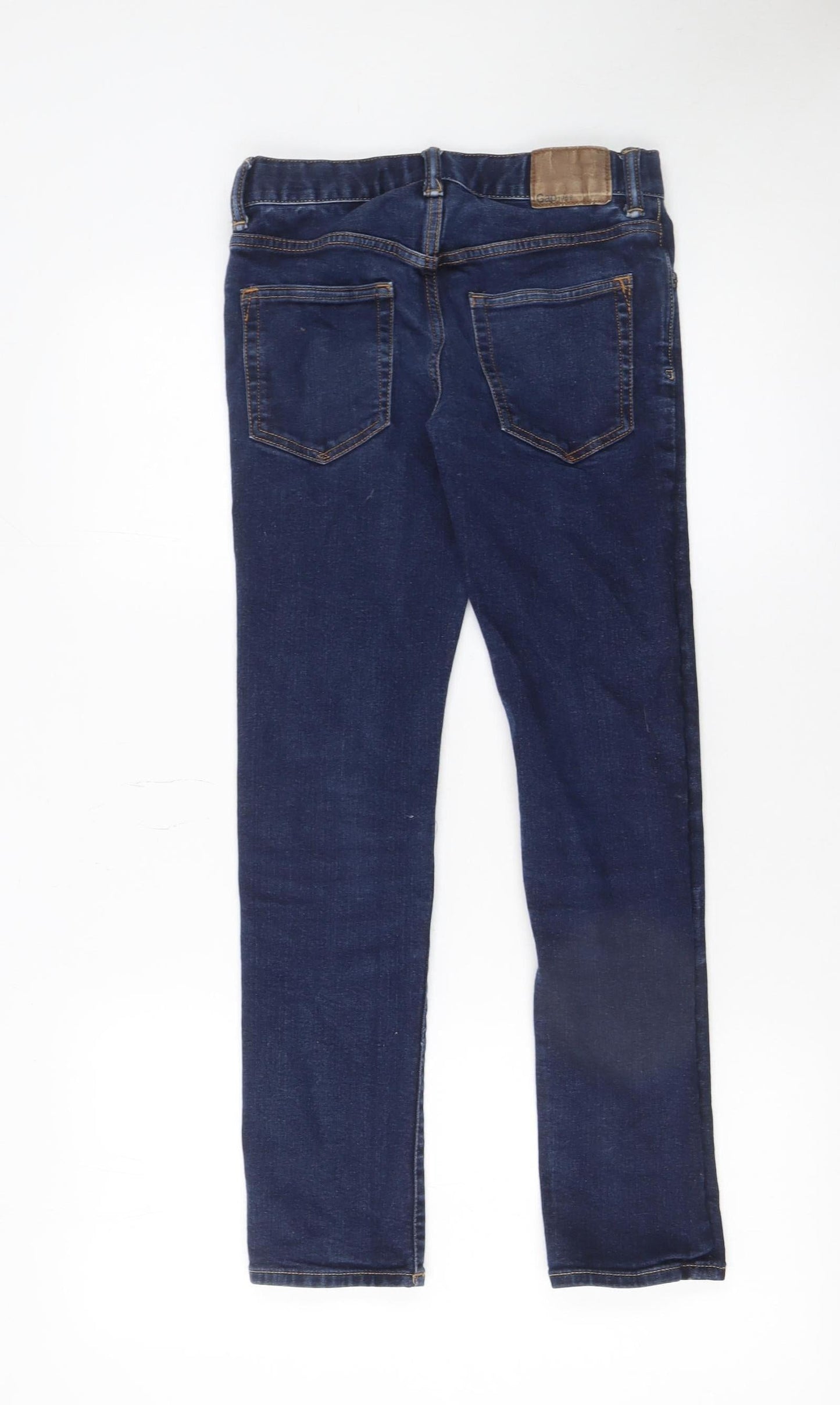 GapKids Boys Blue Slim Straight Jeans Size 12 Regular Cotton Blend