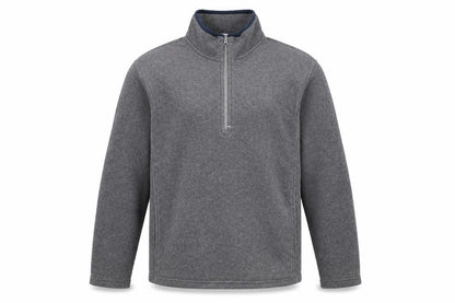 Old Navy Men's Grey Fleece 1/4 Zip Pullover Jacket M